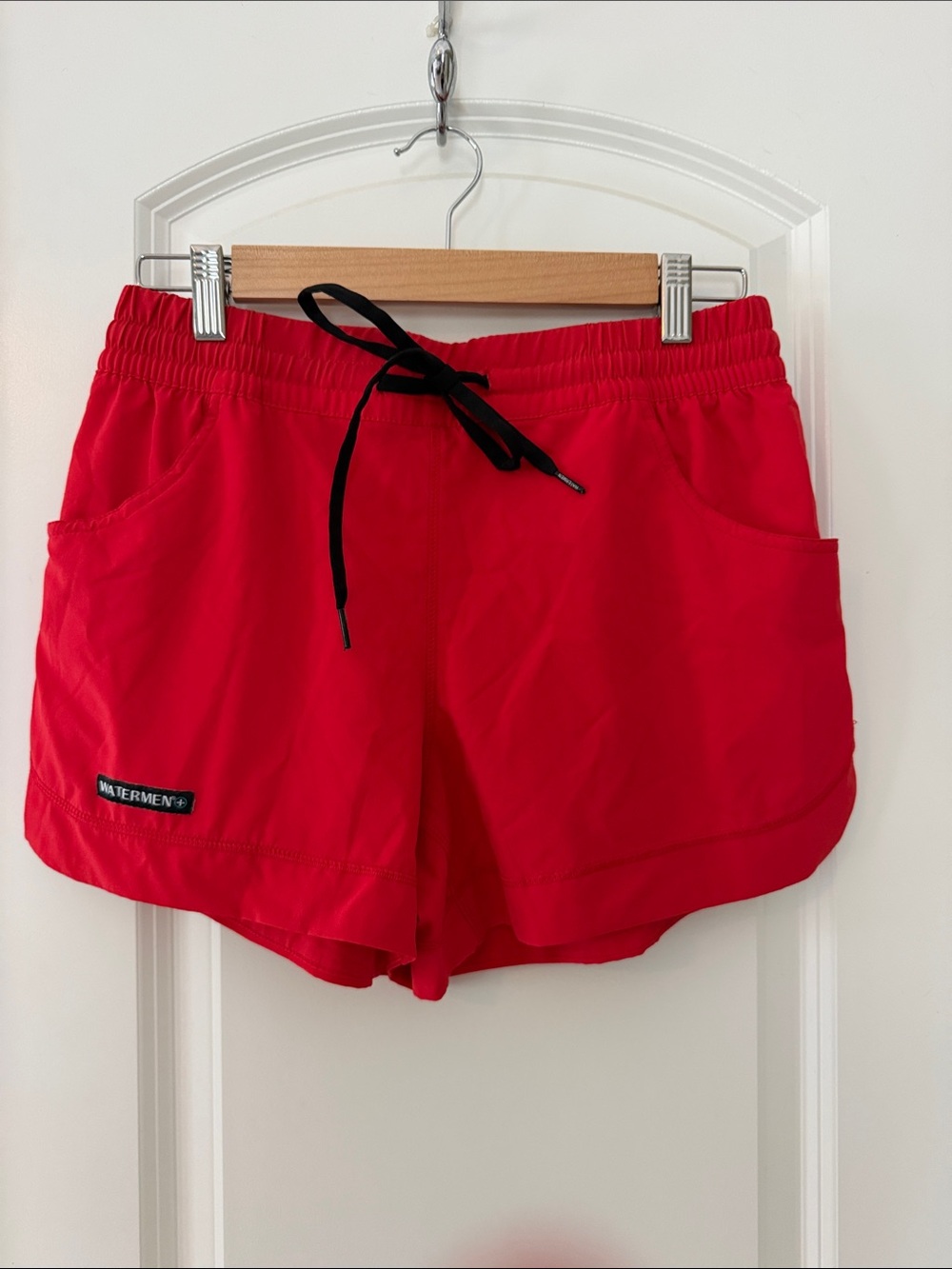 Waterman Red Women's lifeguard  Drawstring Shorts
